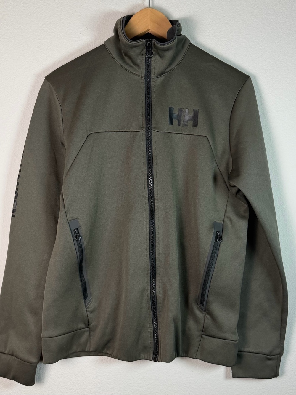 Helly Hansen Hydropower Performance Fleece Jacket Olive Gorpcore Outdoor